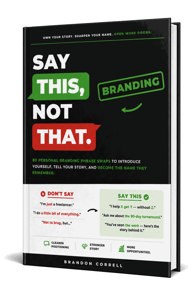 Say This, Not That: Personal Branding