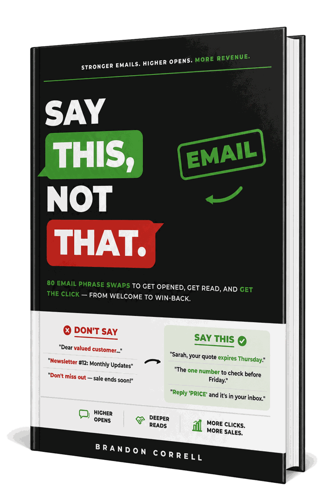Say This, Not That: Email Marketing