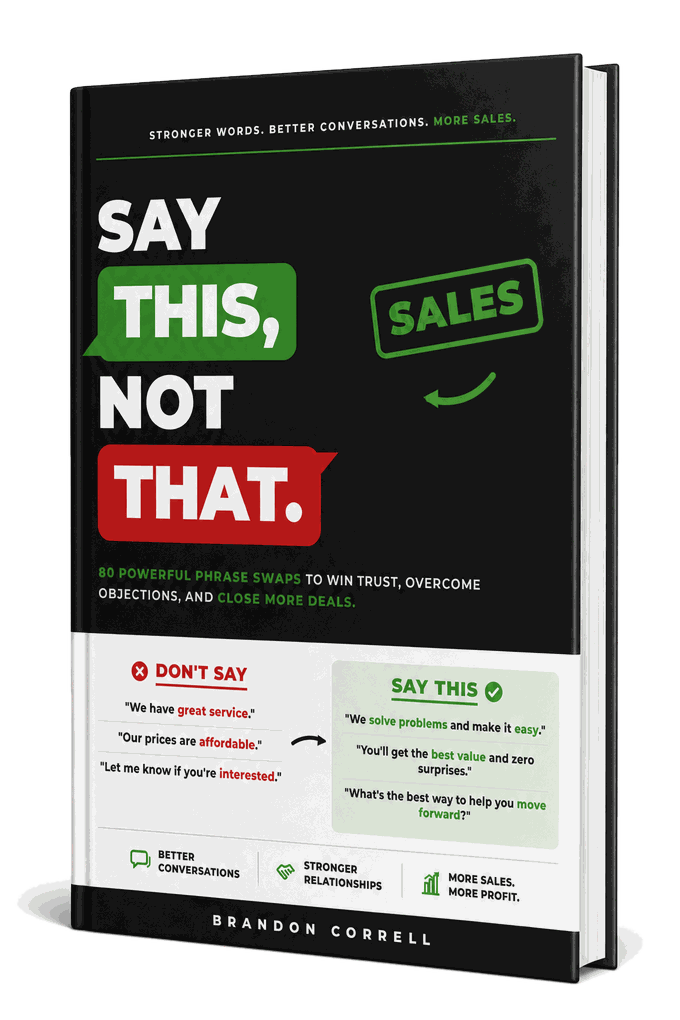Say This, Not That: Sales cover